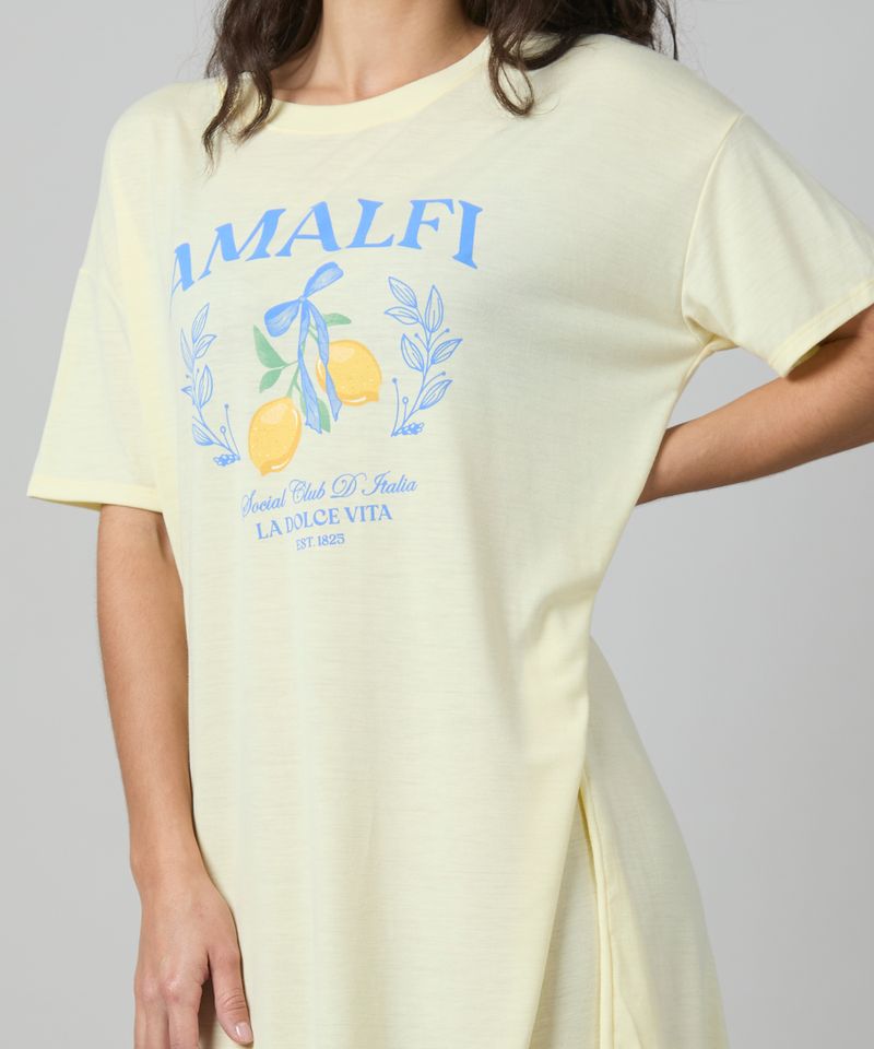 Camisón Manga Corta  de  Dama