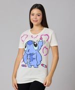 Playera de Licencia Lilo Y Stitch de  Dama