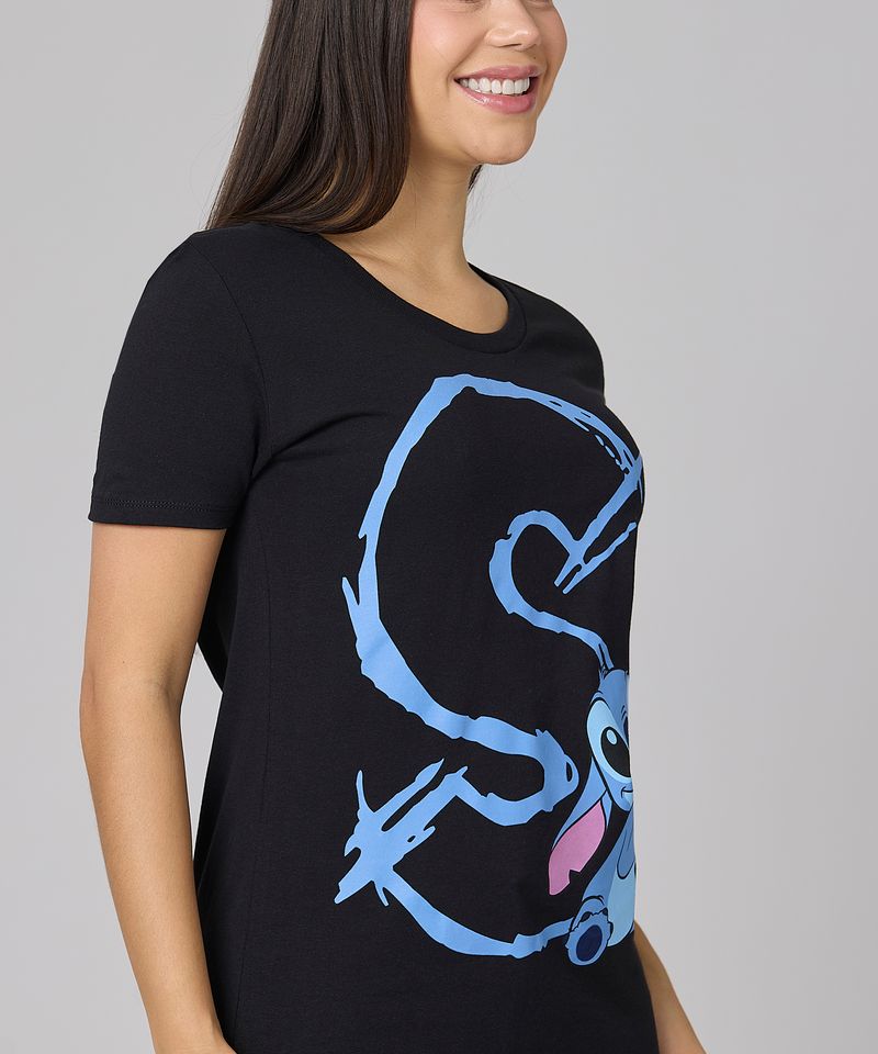 Playera de Licencia Lilo Y Stitch de  Dama