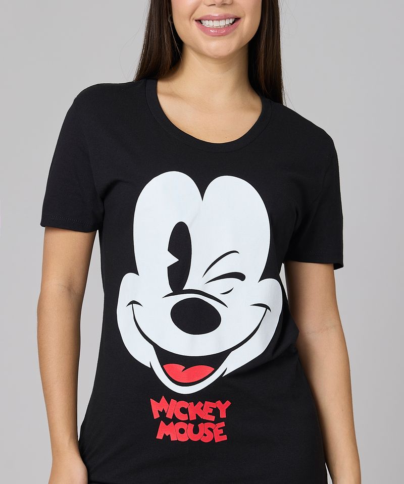 Playera de Licencia Mickey Mouse de  Dama