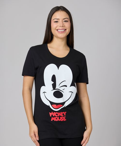 Playera de Licencia Mickey Mouse de  Dama