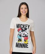 Playera de Licencia Mickey Mouse de  Dama