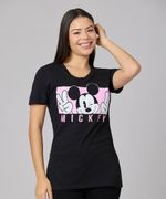 Playera de Licencia Mickey Mouse de  Dama