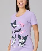 Playera de Licencia Kuromi de  Dama