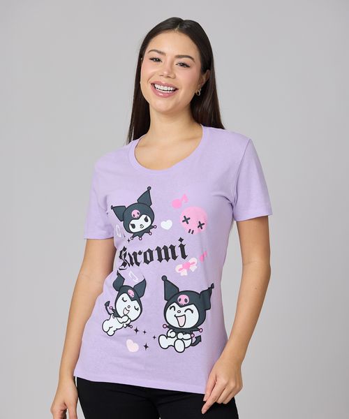 Playera de Licencia Kuromi de  Dama