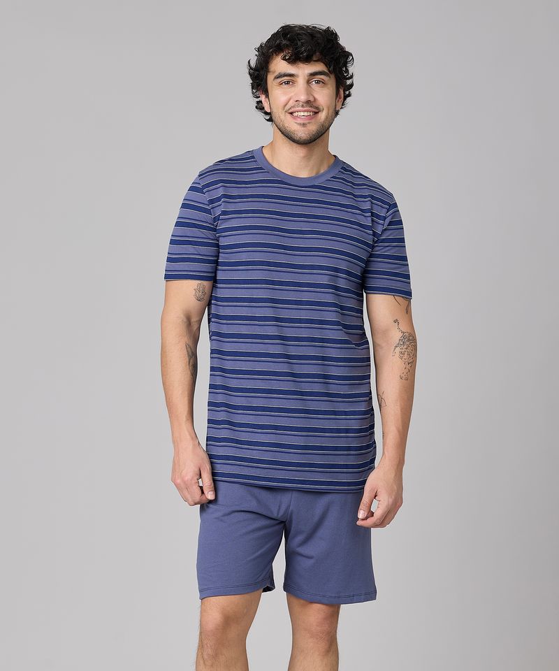 Set Pijama Short y Playera  de  Caballero