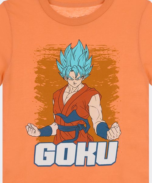 Playera de Licencia Dragon Ball de  Niño Infantil