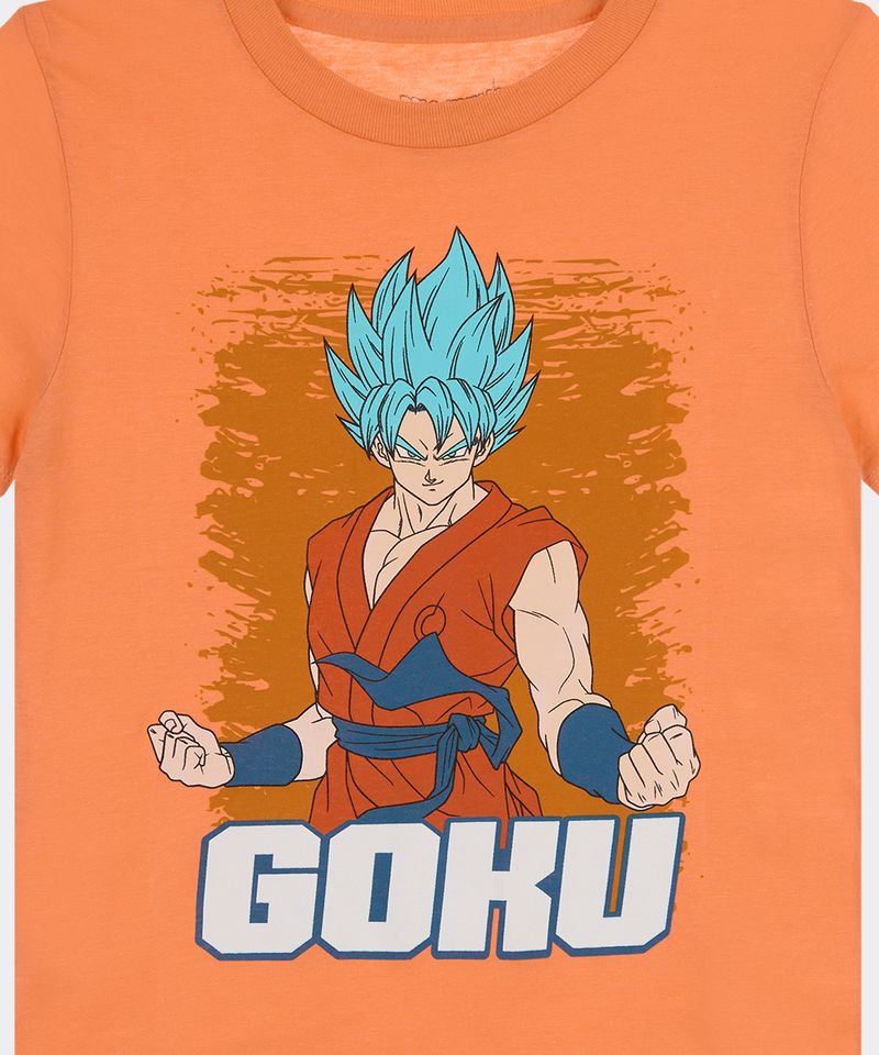 Playera de Licencia Dragon Ball de  Niño Infantil