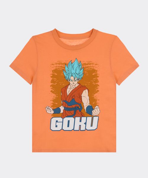 Playera de Licencia Dragon Ball de  Niño Infantil