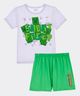 Set Pijama Short y Playera Minecraft de  Niño Infantil