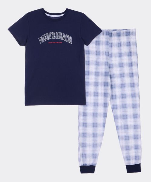 Set Pijama Pantalón y Playera  de  Niño Juvenil