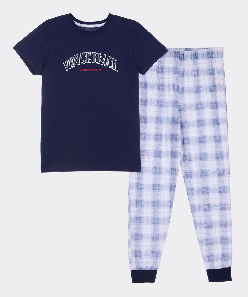 Set Pijama Pantalón y Playera  de  Niño Juvenil