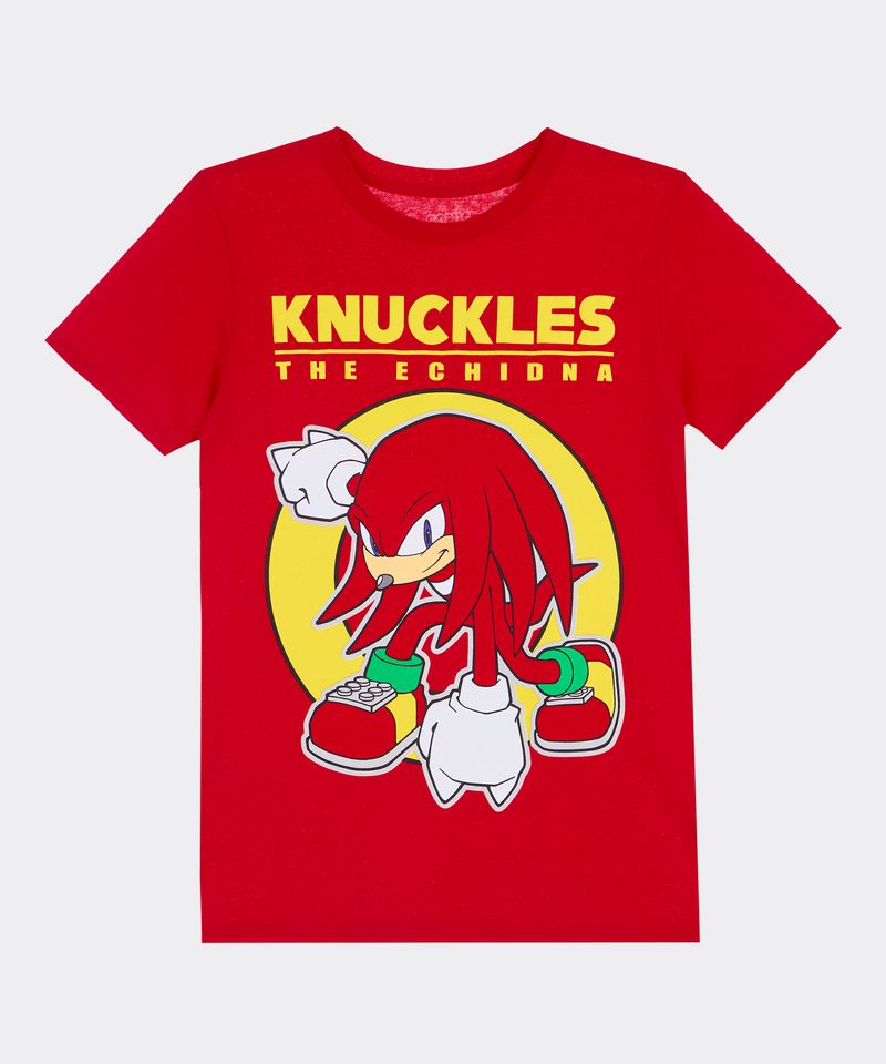 Playera de Licencia Sonic de  Niño Juvenil