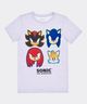 Playera de Licencia Sonic de  Niño Juvenil