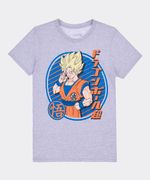 Playera de Licencia Dragon Ball de  Niño Juvenil