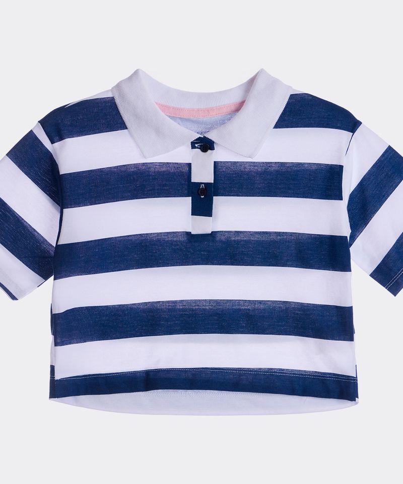 Playera Polo Manga Corta  de  Niña Infantil