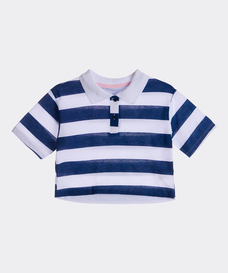Playera Polo Manga Corta  de  Niña Infantil