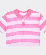 Playera Polo Manga Corta  de  Niña Infantil