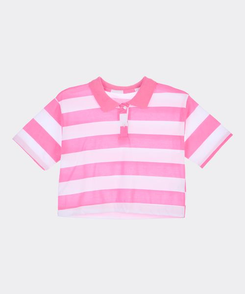 Playera Polo Manga Corta  de  Niña Infantil
