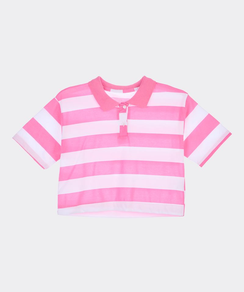 Playera Polo Manga Corta  de  Niña Infantil