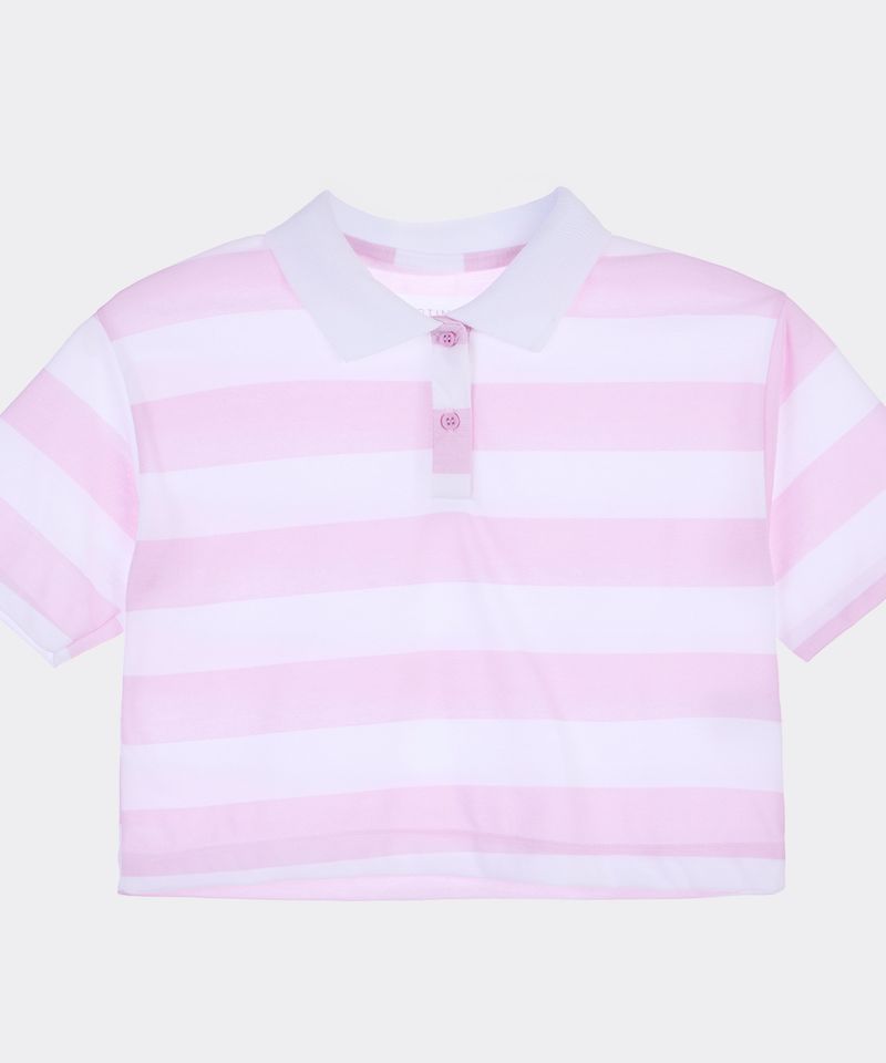 Playera Polo Manga Corta  de  Niña Infantil