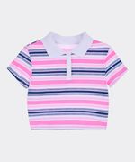 Playera Polo Manga Corta  de  Niña Juvenil