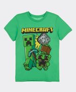 Playera de Licencia Minecraft de  Niño Juvenil