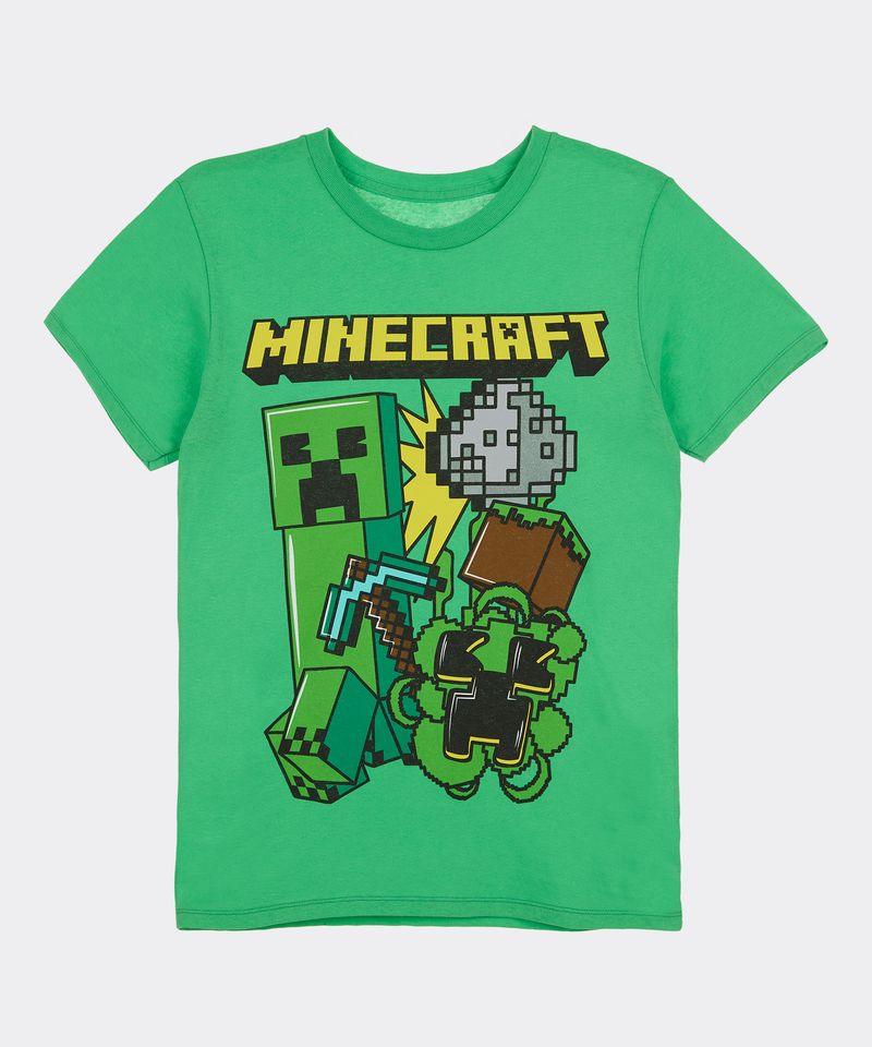 Playera de Licencia Minecraft de  Niño Juvenil