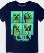 Playera de Licencia Minecraft de  Niño Juvenil