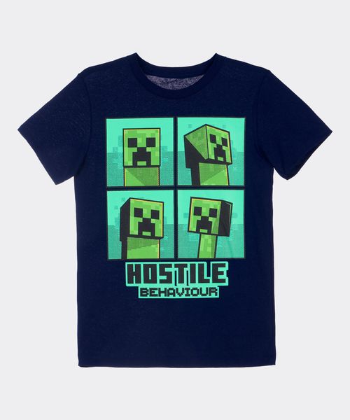 Playera de Licencia Minecraft de  Niño Juvenil