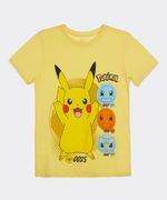 Playera de Licencia Pokemon de  Niño Juvenil