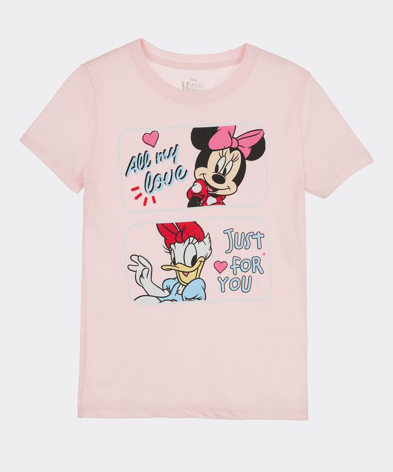 Playera de Licencia Minnie Mouse de  Niña Infantil