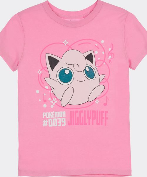 Playera de Licencia Pokemon de  Niña Infantil