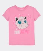 Playera de Licencia Pokemon de  Niña Infantil