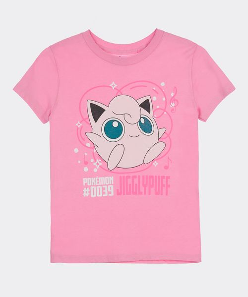 Playera de Licencia Pokemon de  Niña Infantil