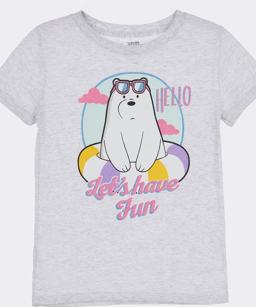 Playera de Licencia We Bare Bears de  Niña Infantil