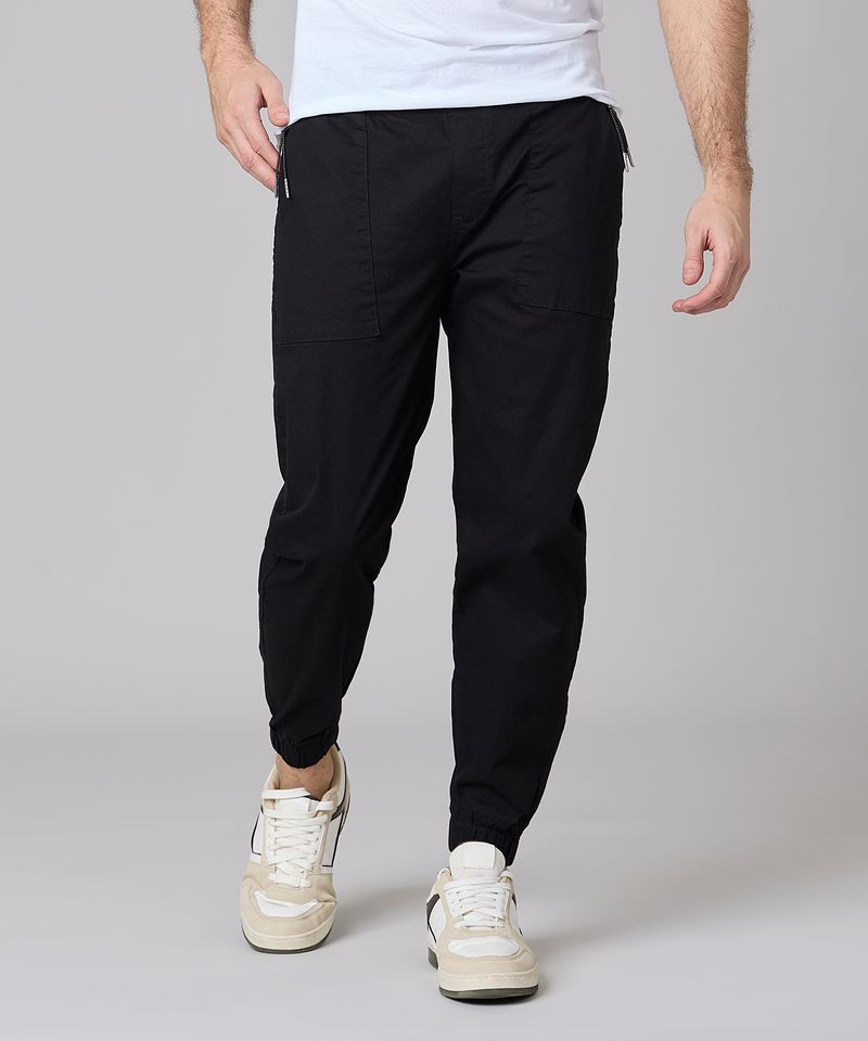 Jogger de Gabardina  de  Caballero