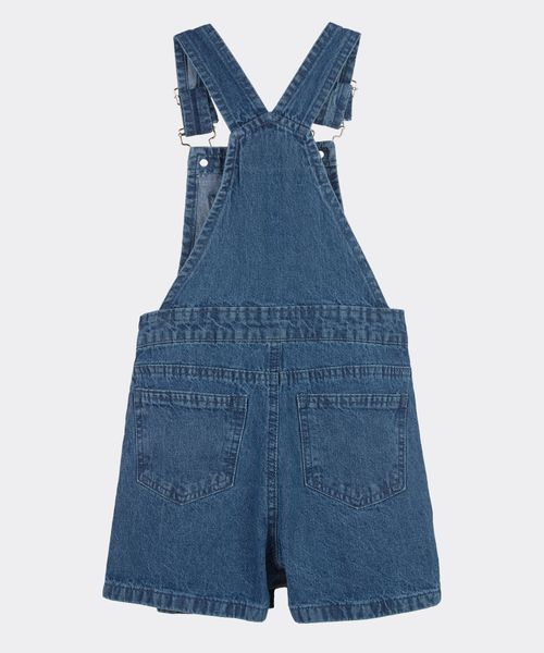 Overol Corto  de  Mezclilla Niña Infantil