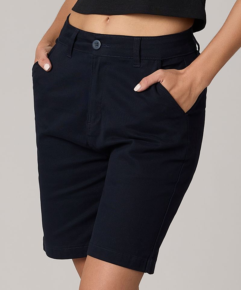 Bermuda de Gabardina  de  Dama