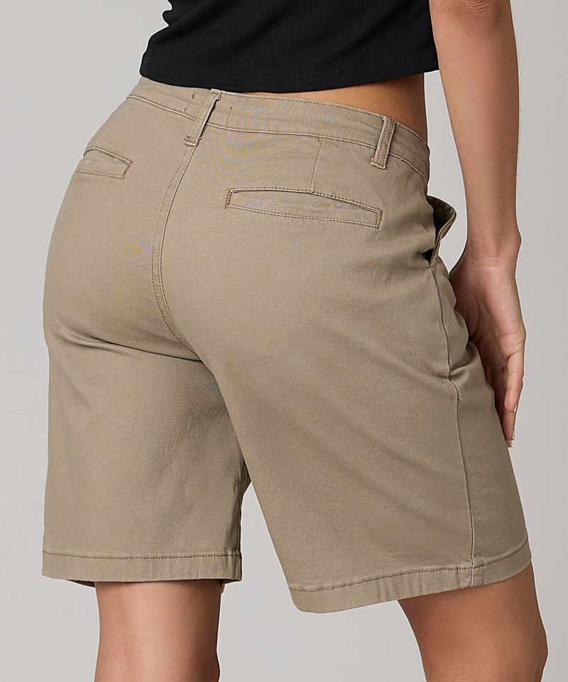 Bermuda de Gabardina  de  Dama