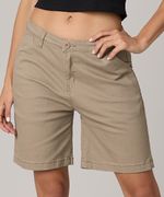 Bermuda de Gabardina  de  Dama