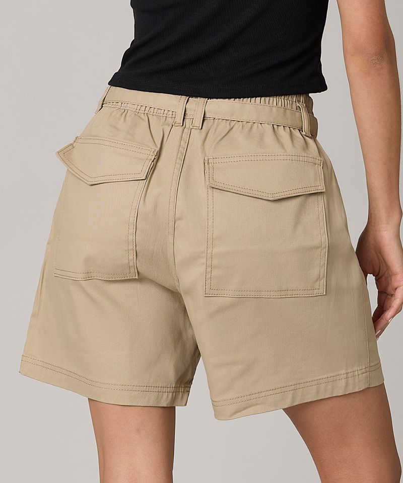 Bermuda de Gabardina  de  Dama