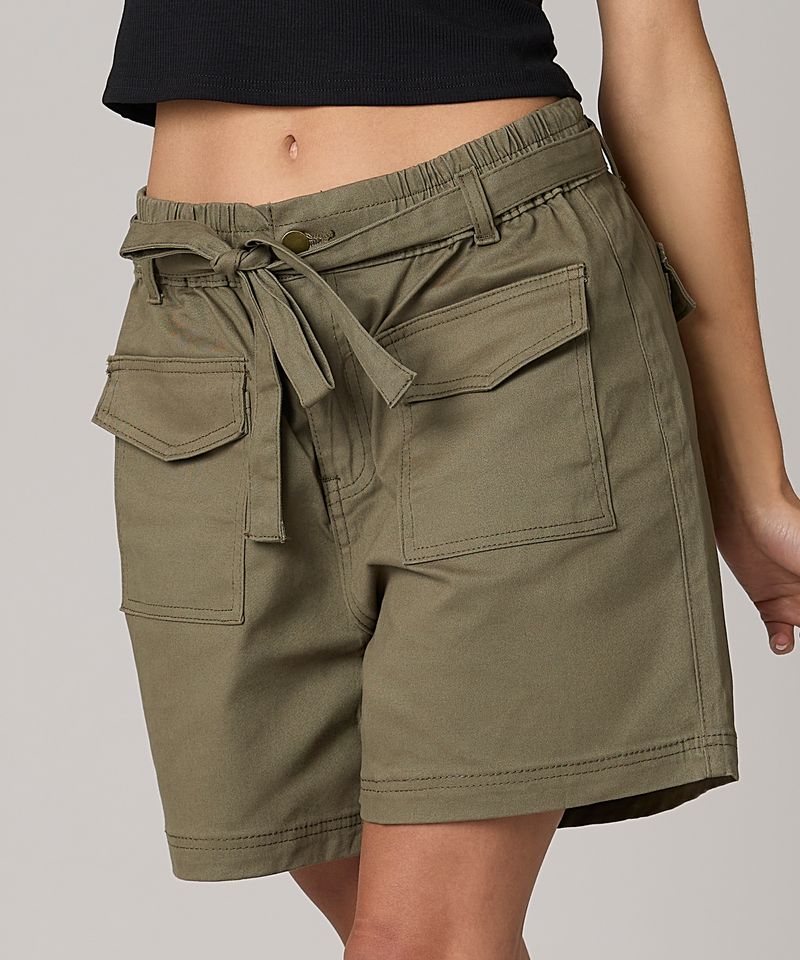 Bermuda de Gabardina  de  Dama