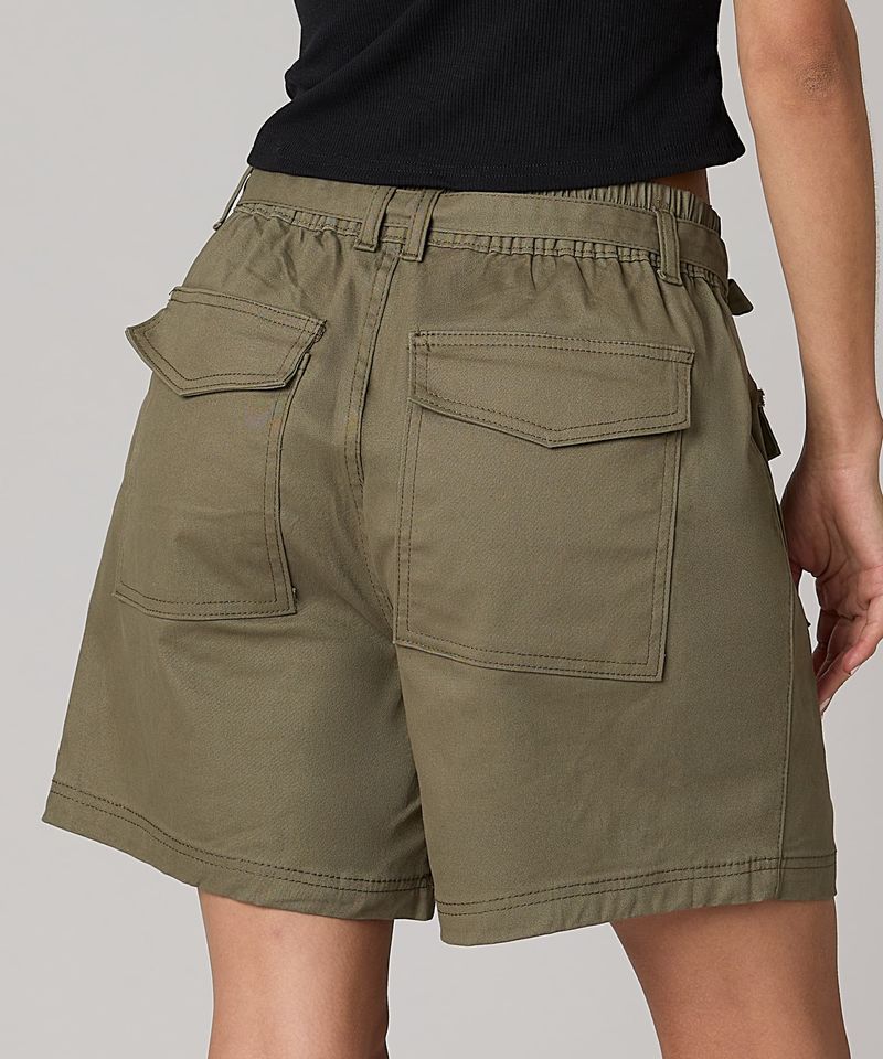 Bermuda de Gabardina  de  Dama