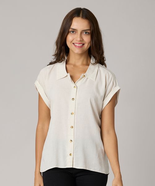 Blusa Manga Corta  de  Dama