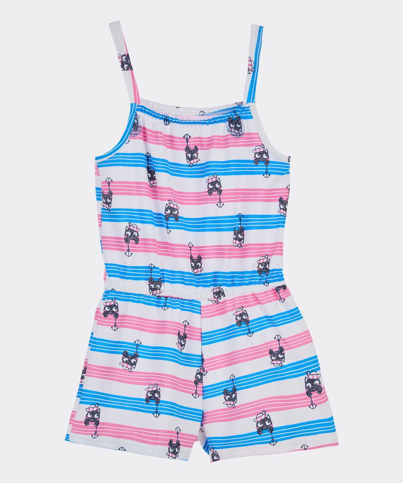 Overol  Corto  de  Beba Años