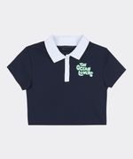 Playera Polo Manga Corta de Niña Juvenil