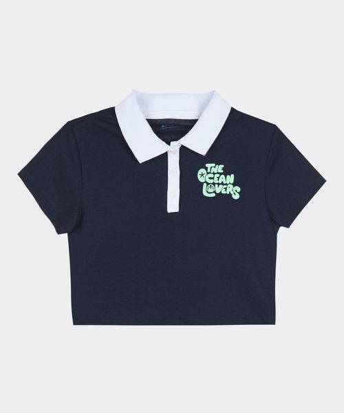 Playera Polo Manga Corta  de  Niña Juvenil