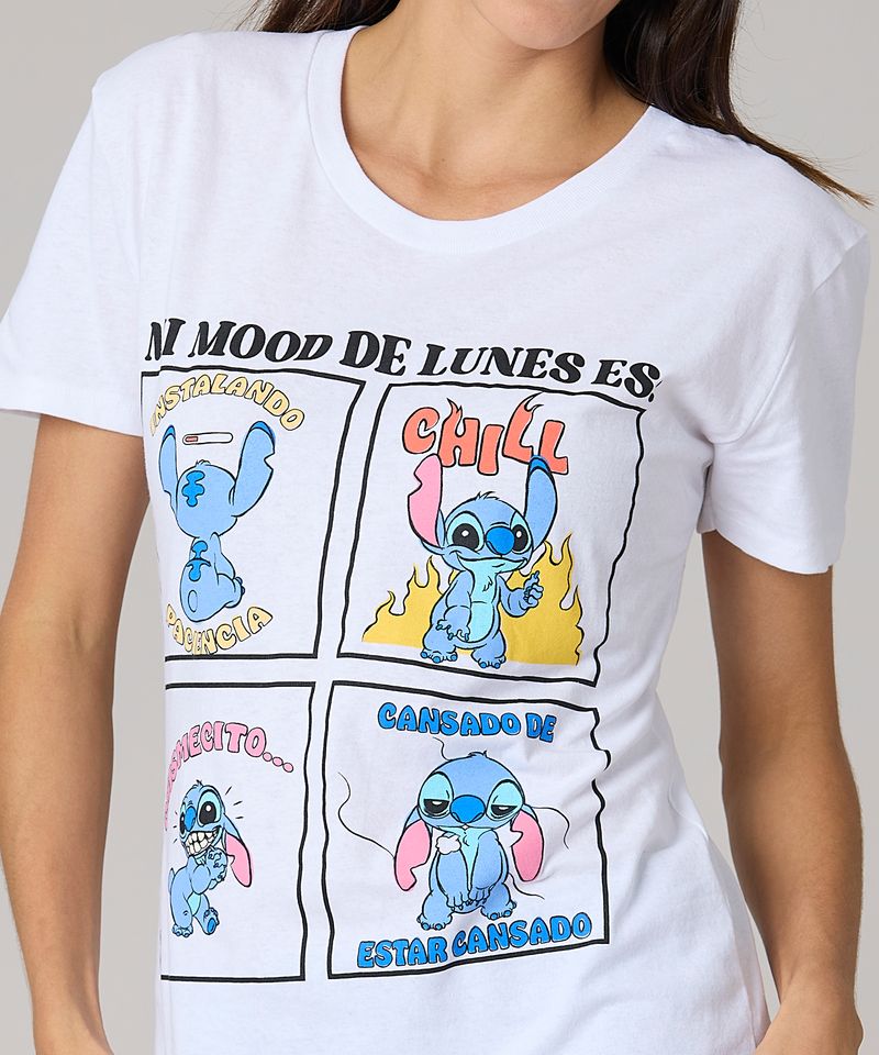 Playera de Licencia Stitch de Dama