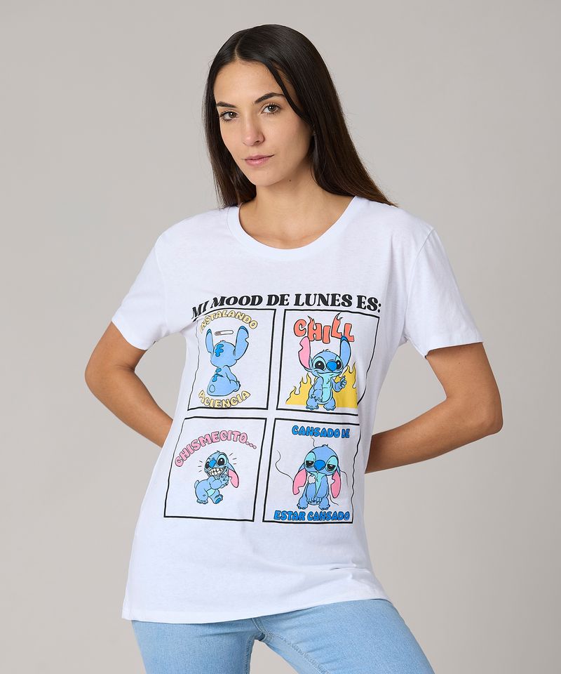 Playera de Licencia Stitch de Dama
